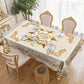 🎁2026 New Arrivals 50% OFF💥Waterproof Gold Rose Tablecloth – Embossed Effect, Stain-Resistant & Elegant for Dining ✨