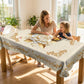 🎁2026 New Arrivals 50% OFF💥Waterproof Gold Rose Tablecloth – Embossed Effect, Stain-Resistant & Elegant for Dining ✨