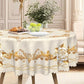 🎁2026 New Arrivals 50% OFF💥Waterproof Gold Rose Tablecloth – Embossed Effect, Stain-Resistant & Elegant for Dining ✨