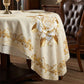 🎁2026 New Arrivals 50% OFF💥Waterproof Gold Rose Tablecloth – Embossed Effect, Stain-Resistant & Elegant for Dining ✨
