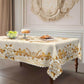 🎁2026 New Arrivals 50% OFF💥Waterproof Gold Rose Tablecloth – Embossed Effect, Stain-Resistant & Elegant for Dining ✨