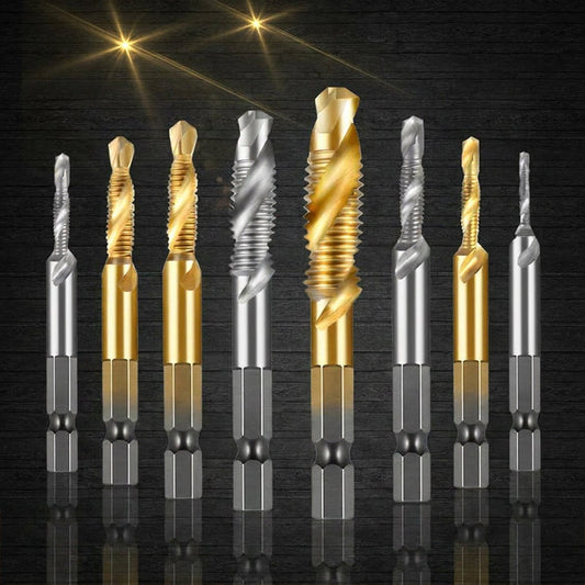 🎁2026 New Arrivals 50% OFF💥Hex Shank Combination Drill and Tap Bit Set