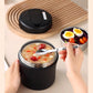 🎁2026 New Arrivals 50% OFF💥Vacuum Insulated Food Jar with Folding Spoon – Keeps hot/cold for 12h – Leak-proof & portable – perfect for lunch, travel or office 🥄🌿✨