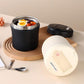 🎁2026 New Arrivals 50% OFF💥Vacuum Insulated Food Jar with Folding Spoon – Keeps hot/cold for 12h – Leak-proof & portable – perfect for lunch, travel or office 🥄🌿✨