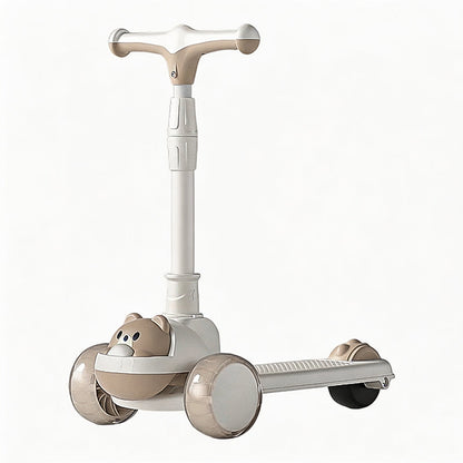 🎁2026 New Arrivals 50% OFF💥Anti-Tip Children's Kick Scooter with Luminous Wheels