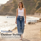 🎁2026 New Arrivals 50% OFF💥Women’s Wide-Leg Cargo Pants – Spacious Side Pockets, Relaxed Silhouette & Adjustable Waist ✨