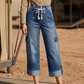 🎁2026 New Arrivals 50% OFF💥Women’s Wide-Leg Cargo Pants – Spacious Side Pockets, Relaxed Silhouette & Adjustable Waist ✨