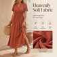 🎁2026 New Arrivals 50% OFF💥Women's Summer V-Neck Side Slit Maxi Dress