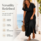 🎁2026 New Arrivals 50% OFF💥Women's Summer V-Neck Side Slit Maxi Dress