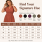 🎁2026 New Arrivals 50% OFF💥Women's Summer V-Neck Side Slit Maxi Dress