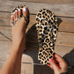 🎁2026 New Arrivals 50% OFF💥Leopard Print Flip-Flops with Heart Charm