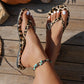 🎁2026 New Arrivals 50% OFF💥Leopard Print Flip-Flops with Heart Charm