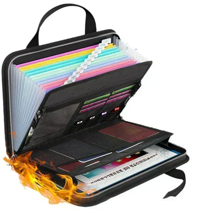 🎁2026 New Arrivals 50% OFF💥Fireproof Accordion File Folder – Ultimate Document Security 🌸