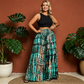 🎁2026 New Arrivals 50% OFF💥Women's Smocked High-Waist Wide-Leg Trousers 👖 Cinched Comfort, Flowing Freedom