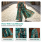 🎁2026 New Arrivals 50% OFF💥Women's Smocked High-Waist Wide-Leg Trousers 👖 Cinched Comfort, Flowing Freedom