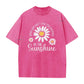 🎁2026 New Arrivals 50% OFF💥Vintage Washed Daisy T-Shirt – Soft Breathable Blend, Relaxed Drop Shoulder Fit and Retro Everyday Style
