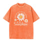 🎁2026 New Arrivals 50% OFF💥Vintage Washed Daisy T-Shirt – Soft Breathable Blend, Relaxed Drop Shoulder Fit and Retro Everyday Style