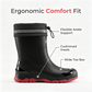 🎁2026 New Arrivals 50% OFF💥Unisex Mid-Calf Waterproof Rain Boots – 100% waterproof, non-slip & easy to clean – Perfect for rainy days & outdoor adventures ☂️