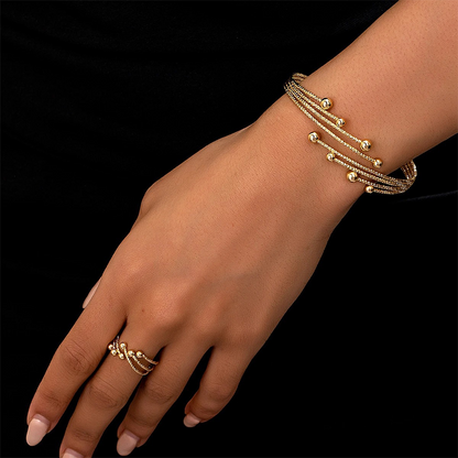 🎁2026 New Arrivals 50% OFF💥Sparkle Wrap Bracelet Set for Women – Layered Shine Design ✨