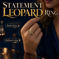 🎁2026 New Arrivals 50% OFF💥Vintage Leopard Print Oval Ring – Unique design, sparkling stones & bold style – Perfect for everyday glamour & gifts ✨