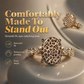 🎁2026 New Arrivals 50% OFF💥Vintage Leopard Print Oval Ring – Unique design, sparkling stones & bold style – Perfect for everyday glamour & gifts ✨