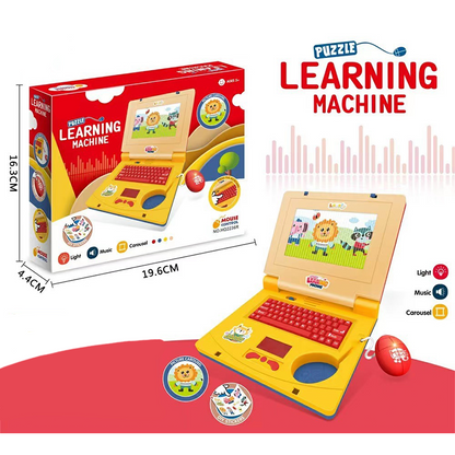 🎁2026 New Arrivals 50% OFF💥Interactive Simulation Toy Laptop – Scrolling screen, cheerful music & tactile buttons. Boosts fine motor skills & hand‑eye coordination! 🖥️✨