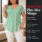 🎁2026 New Arrivals 50% OFF💥Women’s Heart Print V-Neck Top