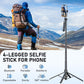 🎁2026 New Arrivals 50% OFF💥4-Leg Selfie Stick Tripod for Phone — All-in-One Extendable Selfie Stick & Tripod Stand | 4-Leg Stable Base