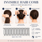 🎁2026 New Arrivals 50% OFF💥Flexible Invisible Hair Comb—invisible, flexible, and non-slip—instantly creates a perfectly secure hold! 🌟