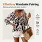🎁2026 New Arrivals 50% OFF💥Chic Leopard Print Commuter Blouse