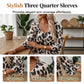 🎁2026 New Arrivals 50% OFF💥Chic Leopard Print Commuter Blouse