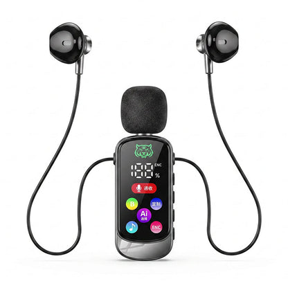 🎁2026 New Arrivals 50% OFF💥Bluetooth Karaoke Headset with Secure Collar Spring Clip