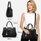 🎁2026 New Arrivals 50% OFF💥Women's Fashion Handbag with Crossbody Strap – Large Capacity, Zipper Closure & Bow Decoration – 7 Colors Available