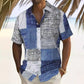 🎁2026 New Arrivals 50% OFF💥Men's Contrast Color Pattern Shirt