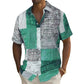 🎁2026 New Arrivals 50% OFF💥Men's Contrast Color Pattern Shirt