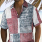 🎁2026 New Arrivals 50% OFF💥Men's Contrast Color Pattern Shirt
