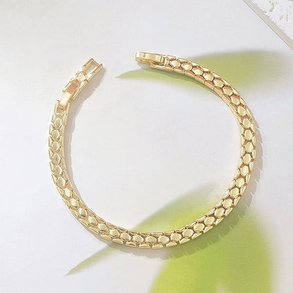 🎁2026 New Arrivals 50% OFF💥Women's Elegant Gold Color Chain Bracelet
