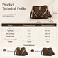 🎁2026 New Arrivals 50% OFF💥Women’s Vintage Monogram Bucket Bag with Adjustable Shoulder Strap🌙