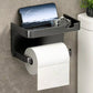 🎁2026 New Arrivals 50% OFF💥Wall-Mounted Toilet Paper Holder with Storage Shelf