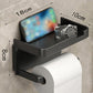 🎁2026 New Arrivals 50% OFF💥Wall-Mounted Toilet Paper Holder with Storage Shelf