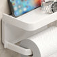 🎁2026 New Arrivals 50% OFF💥Wall-Mounted Toilet Paper Holder with Storage Shelf