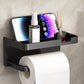 🎁2026 New Arrivals 50% OFF💥Wall-Mounted Toilet Paper Holder with Storage Shelf