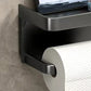 🎁2026 New Arrivals 50% OFF💥Wall-Mounted Toilet Paper Holder with Storage Shelf