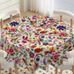 🎁2026 New Arrivals 50% OFF💥Retro Floral Tablecloth – Vintage print, stain-resistant & easy-clean – Perfect for daily dining & garden parties 🌿