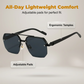 🎁2026 New Arrivals 50% OFF💥Pro-Favorite Men's Stylish Geometric Polygon Sunglasses – Metal & PC Frame – UV400 Protection 🕶️