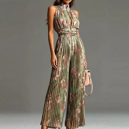 🎁2026 New Arrivals 50% OFF💥Flowing Pleated Jumpsuit