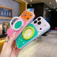 🎁2026 New Arrivals 50% OFF💥Color Block 360° Rotating Ring Stand Phone Case