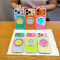 🎁2026 New Arrivals 50% OFF💥Color Block 360° Rotating Ring Stand Phone Case