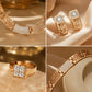 🎁2026 New Arrivals 50% OFF💥Rhinestone Jewelry 4-Piece Set – Necklace, Earrings, Bracelet & Ring – Complete Your Look! ✨