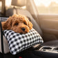 🎁2026 New Arrivals 50% OFF💥Secure Travel Pet Booster – Portable Dog Car Seat Booster, Safety Harness Included Soft Padded Pet Travel Carrier for Small & Medium Dogs